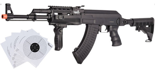 Lancer Tactical Fullmetal Ak-47 Aeg 6mm Negro Xchwsc