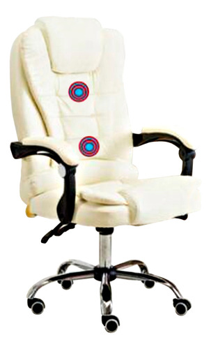 Sillon Gerencial Ejecutivo Con Masajeador Premium - Ideon 