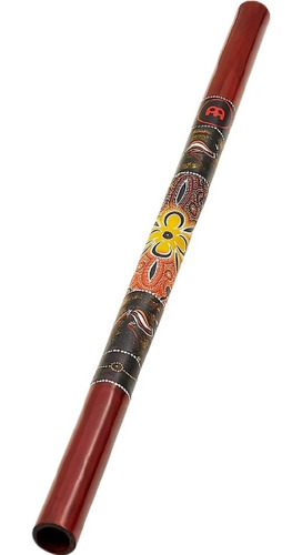 Imagen 1 de 1 de Didgeridoos Meinl 47 De Bamboo, Con Grabados En Rojo Ddg1r
