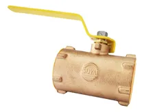Comprar Llave Esferica De Gas Paso Reducido Bronce 32 Suyai Cohui