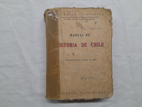 Manual De Historia De Chile Frias Valenzuela 1963