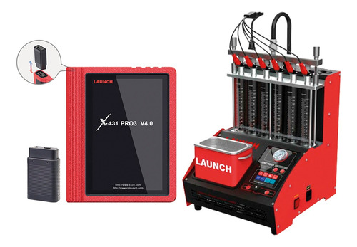 Scanner Automotriz X431 Pro3 + Laboratorio Inyectores Launch