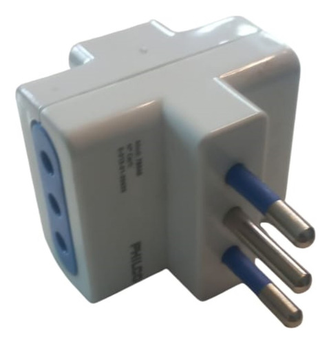 Enchufe Triple / Ladron De Corriente, Philco, Pack 3