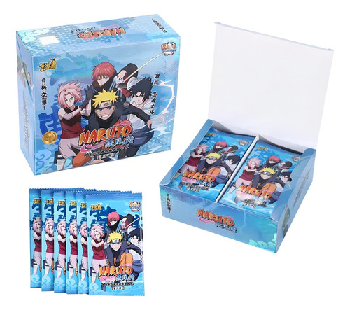 Cards Naruto Kayou Box Com 30 Envelopes (150 Cards) T2 W3