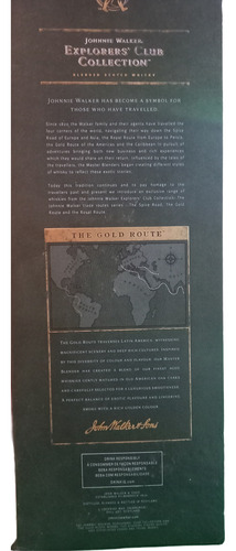 Johnnie Walker Explorers Club Collection The Gold Route 1l