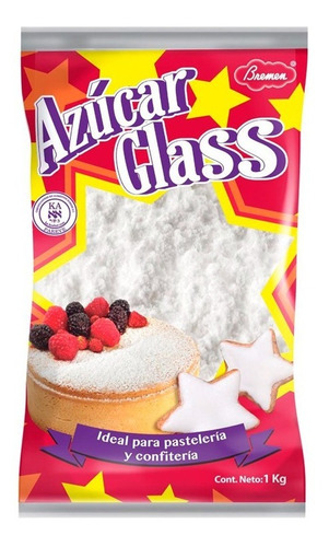 Azúcar Glass Bremen 3 Bolsas De 1 Kg C/u