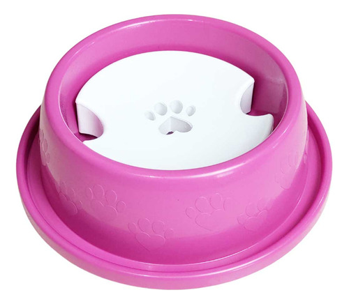 Bebedouro Para Shitzu Cachorro Pelos Longos Sequinho Yan Pet Cor Rosa