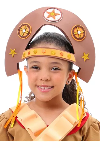 Chapéu de Cangaceiro Coquinho Infantil de Eva - Apollo Festas