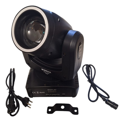 Mini Moving 100w Rgbw Com Borda Led Bivolt Dmx Festas Shows