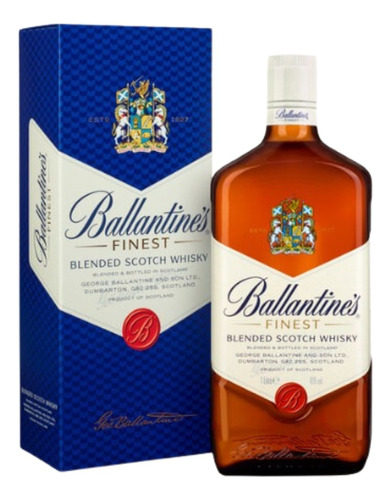 Whisky Ballantines Finest Azul 750 Ml