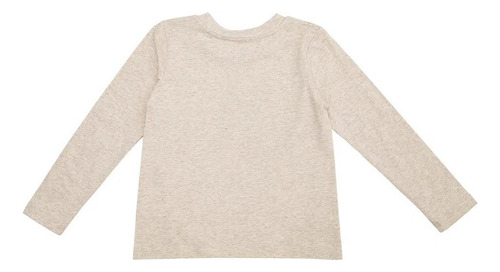 Polera Niña M/l Estampada Blanco Pillin (pvv617bco)