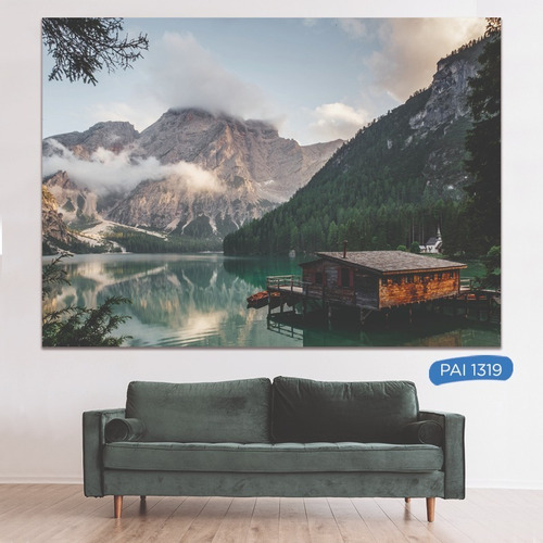 Imagen 7 de 10 de Cuadro Canvas Naturaleza Paisajes 120x70 Personalizable