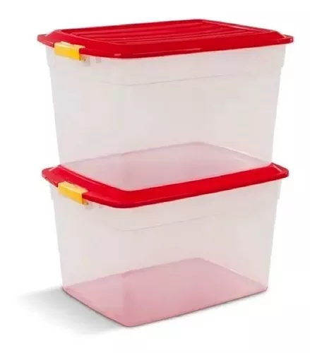 Cajas Plasticas Organizadoras Colbox 15lts X 6u. Colombraro