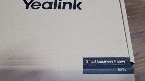 Telefone Android 9.0 Yealink Sip Ip Mp58 Teams, Fonte Gratis