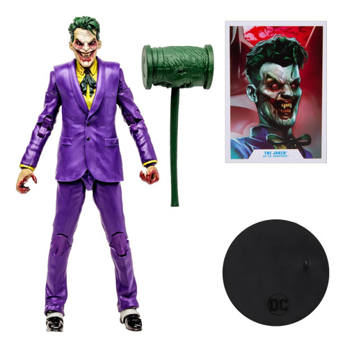 Mcfarlane Figura 7 The Joker (dc Vs Vampires) (gold Label) (Usado)