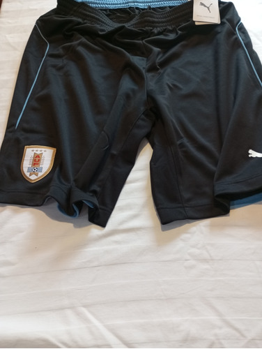 Bermuda De Fútbol De Selección  Uruguay Original Puma Nueva 