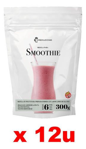 Smoothie 300g Cremuccino Mezcla Frutas En Licuados Cafe