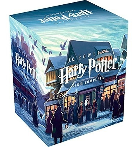 Livro Harry Potter Coleção Série Completa (box 7 Livros)