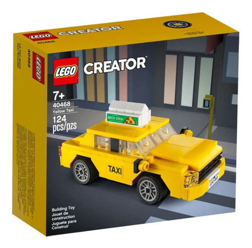 Taxi Amarillo Lego Creator 40468 New York Nyc Mini
