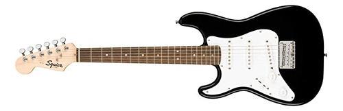 Squier By Fender Mini Strat, Diapasón Laurel, Negro, Lh