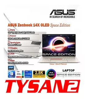 Ultrabook Asus Zenbook Core I7 16g 1tbssd Oled Ñ En Stock Ya