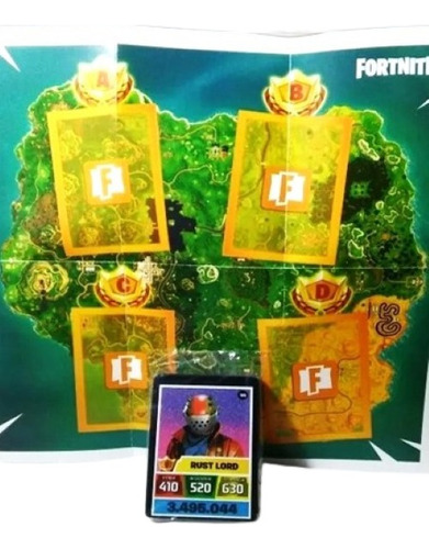 Cartas Fortnite Edicion Limitada C/30 Trading Campo Batalla