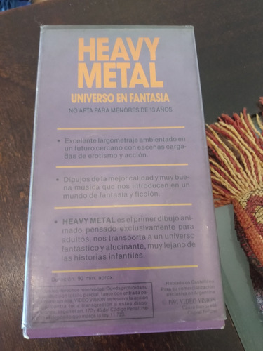 Heavy Metal, Película Vhs (1981), Original