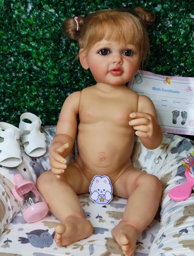 Bebe Reborn Original Vinilo Completo Isabela Doll