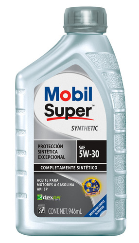 Mobil Super Synthetic 5w-30 Litro Mobil 126428