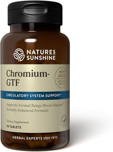 Natures Sunshine Chromium Gtf 300 - Unidad a $2131