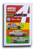 Comprar Naipes Match 4 Autos Argentinos 50's Y 60's Colección Naipes Match 4 - Autos De 50 Y 60