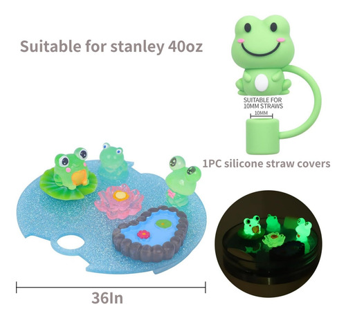 Accesorios Para Vaso Stanley Quencher 1.2 Verde Sapo