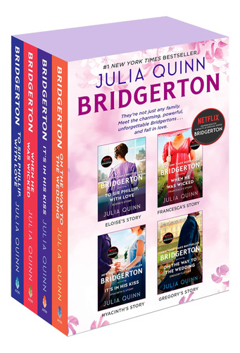 Bridgerton Box Set 5-8: Para Sir Phillip, Con Amor Cuando En