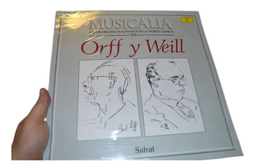 Disco Lp Carl Orff Y Weill Musica Clasica Nuevo Sellado 