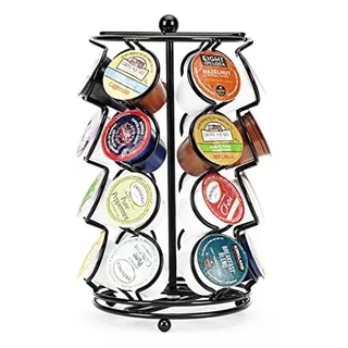 K-cup Coffee Pod Storage Spinning Carousel Holder - 24 ...