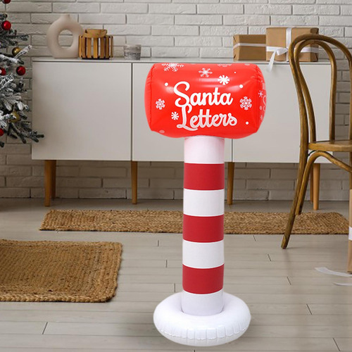 Infláveis De Natal Decoração De Quintal Caixa De Correio