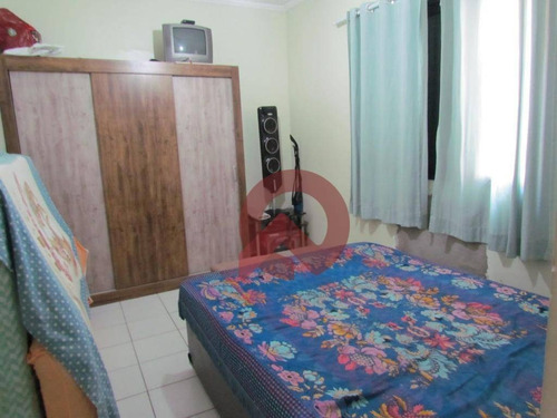 Imagem 6 de 12 de Apartamento Com 1 Dormitório À Venda, 49 M² Por R$ 190.000 - Vila Guilhermina - Praia Grande/sp - Ap3426