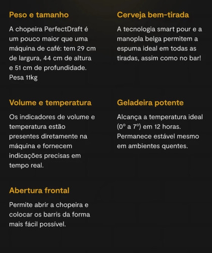Chopeira Ambev Preto (Usado)