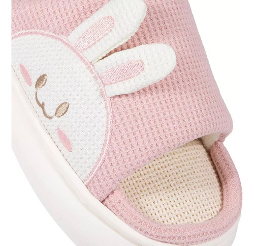 Pantufla Sandalias Peluche Felpa Mujer Shosh Confort 1134770