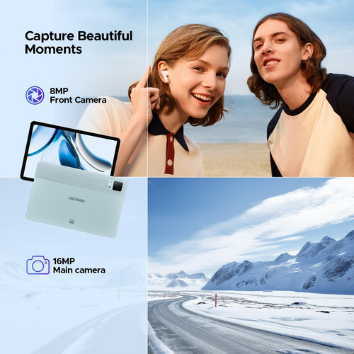 Tablet Doogee T40 Android 14 11'' 2.5k 20gb+512gb/2tb 8580ma