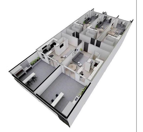 Imagen 4 de 16 de Departamento - Castelar Norte