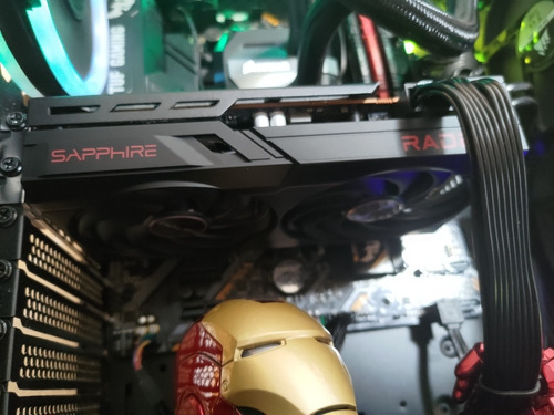 Placa De Vídeo Rx 6600 Sapphire Pulse Amd + Fonte Brinde