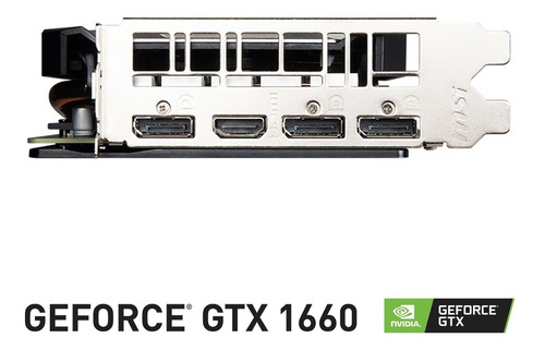Imagen 5 de 5 de Tarjeta De Video Msi Geforce Gtx 1660 Super Ventus Xs Oc 6gb