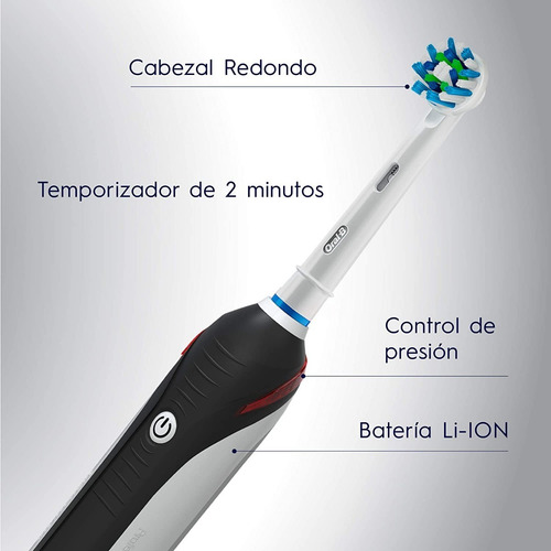Cepillo Dientes Eléctrico Pro 2000 + 4 Rep. Precision Clean