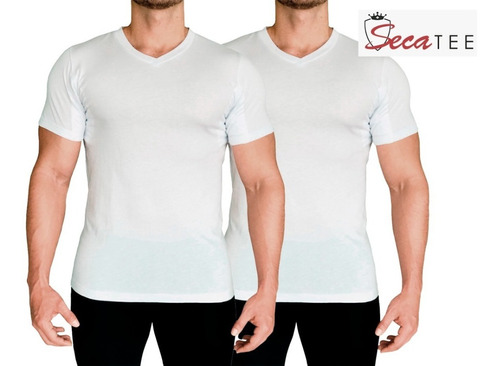 2 Pack Camisetas Inteligente Anti Sudor Seca Tee Sudoración