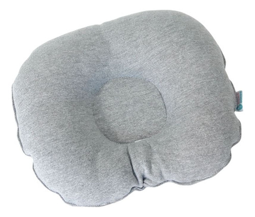 Travesseiro Modelador Bebê Querido Cinza 30cm Circular