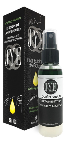 Locion Jye Calvicie Natural Y Efectivo Resultado 60 Ml Super