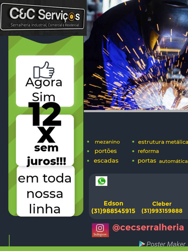 Imagem 1 de 5 de Serviço De Serralheria
