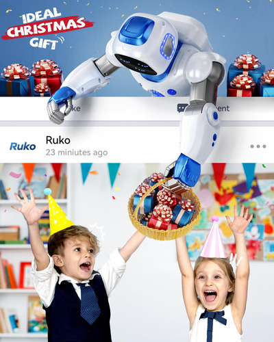 Robot Interactivo Programable Rc Para Niños De 4 A 9 Años