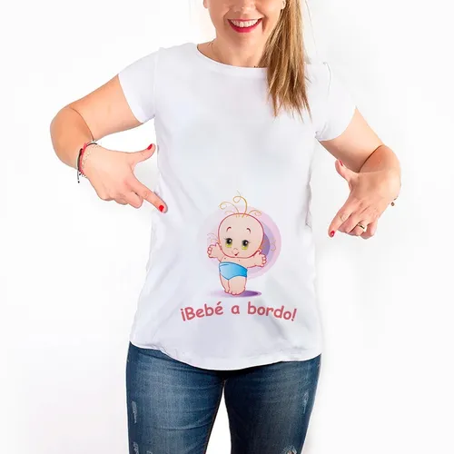 Remeras de embarazadas personalizadas hotsell